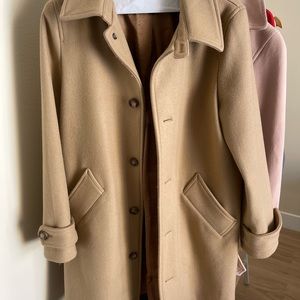 A.P.C Suzanne Raincoat  - Tan Color size 34